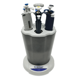 nUVaClean UV Pipette Carousel Stand w/Germicidal UV Lamp, for 6 universal pipettes, 120V (USA plug)