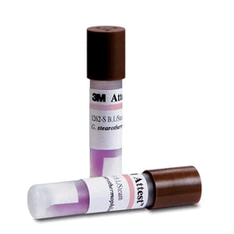 3M ATTEST Biological Indicators for Steam Sterilization, 48-Hour Readout, Brown Cap, 100/box, 4 boxes/case