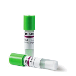 3M ATTEST Biological Indicators for Ethylene Oxide Sterilization, 48-Hour Readout, Green Cap, 100/box, 4 boxes/case