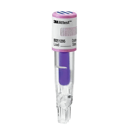 3M ATTEST Rapid Readout Biological Indicators for Vaporized Hydrogen Peroxide Sterilization, 24-Minute Readout, Pink Cap, 30/pk, 4 pk/cs