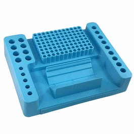 CoolCaddy PCR Work Station, 8.3 x 6.8 x 1.8 in. (17 x 21 x 4.5 cm)