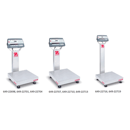 Defender 5000 Standard Bench Scale with TD52P ABS Indicator, Model D52P125RQL2, 250 lb. x 0.01 lb (125 kg x 5.0 g)