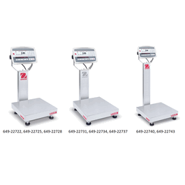 Defender 5000 Standard Bench Scale with TD52XW Stainless Steel Indicator, Model D52XW12RTR1, 25 lb. x 0.001 lb (12.5 kg x 0.5 g)