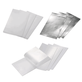Sealing film, Aluminum membrane, 10 bags of 10 membranes, -80 to 120C