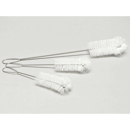 Perfex Cylinder Brush, Radial End, Medium, Brush Dia.: 2 in., Brush Length: 5 in., Overall Length: 13 in.
