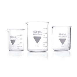 DWK Life Sciences (Kimble) ValueWare Low Form Griffin Beakers, 50 mL