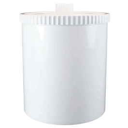 2000 mL gako unguator Jars with White Lid for AirDynamic System