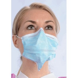 Valumax ArchAway 3-Bar Ear-Loop Masks, Aqua