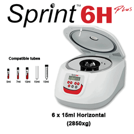 Sprint 6H Plus Clinical Centrifuge with 6 x 15 mL Swing Out Rotor, 115V