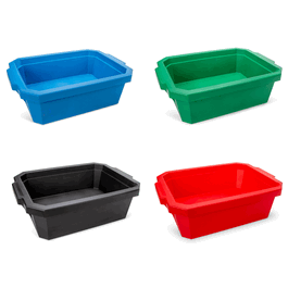 Ice Tray with Lid, 9 Liter, Black