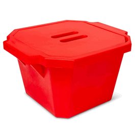 Ice Bucket with Cover, 4.5 Liter, Black
