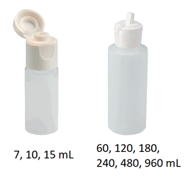EPS Lotion Bottles, 10 mL