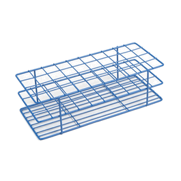 Coated Wire Tube Rack 18-22 mm 4 x 10, Blue