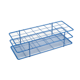 Coated Wire Tube Rack 35-40 mm 3 x 8, Blue