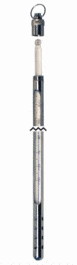 Thermometer, Blue Liquid, 0 to 300 Degree F, Total Immersion, Encapsulated in FEP w/Armor