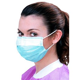 ValuMax Fog Free Ultra-3-in-1-Sensitive Ear-Loop Masks, Multicolor