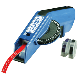 Control Company Lab Label Tape Refill, Red