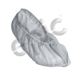 Epic SPP Shoe Covers with Skid-Resistant Bottom, Polypropylene, White, XL (Universal)