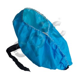 Epic Antistatic Co-Polymer Shoe Covers with Conductive Strip, Blue, XL (Universal)
