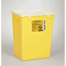 Chemo Waste Container, 5.4 Quart, Case