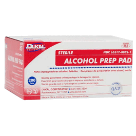 Sterile Alcohol Prep Pads, 2-ply, Large