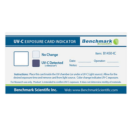 Benchmark UVC Indicator Stickers, Double-Sided, for UV CLAVE Ultraviolet Chamber
