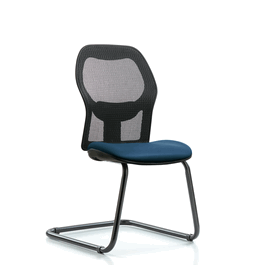 Executive Windrowe Mesh Back Guest Chair with Borscht Supernova Seat