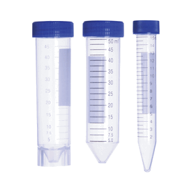DWK Life Sciences (Wheaton) Plastic, Conical, Graduated Centrifuge Tubes, 15 mL, Bagged, Sterile