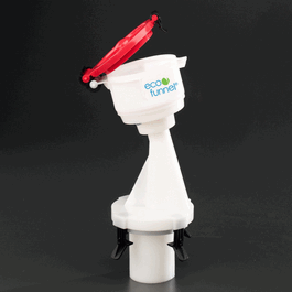 4 in. ECO Funnel for Justrite Poly Disposal Cans
