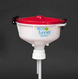 8 in. ECO Funnel with 53B Nalgene Cap Adapter