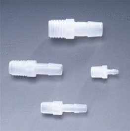 HPLC Kit, One Piece PP Thread Barb adapter for 1/16 in. ID tubing