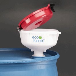 8 in. ECO Funnel with 2 in. Buttress/ Coarse thread cap adapter