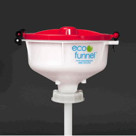8 in. ECO Funnel with 70 mm Samson Stacker Cap Adapter