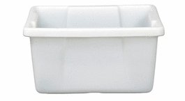 Secondary Container 5 Gallon Low Profile, Square, HDPE