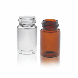 DWK Life Sciences (Wheaton) Diagnostic Vials, Clear, 10 mL, 20-400 thread