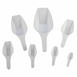 Dynalon Kartell Volumetric Scoops, Flat Bottom, PP, 25 mL