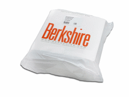 Berkshire MicroSeal NW Antistatic Wiper, Antistatic Conductive Fiber, Knitted Polyester, Sealed Edge, 9 x 9 in. (23 x 23 cm)