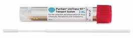 One sterile, mini-tip PurFlock Ultra swab, 100mm molded break point, individually wrapped. Fill volume 3mL