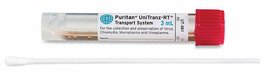 One sterile regular polyester tipped swab, 100mm break point, individually wrapped. Fill volume 3mL