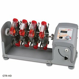 Tube Rotator, Horizontal, Digital, Adjustable Speed and Angle, 120-240v, 50/60Hz, US, UK, EU Plugs (Includes: 16-Place Tube Holder for 50mL Tubes)