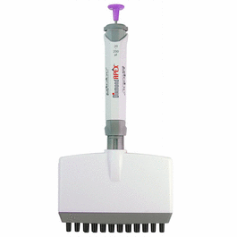 Pipette, Diamond Apex, Fully Autoclavable, 12-Channel, Adjustable Volume, 2 - 20uL, Yellow