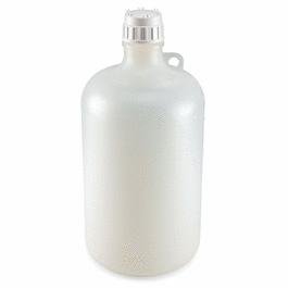 Bottle, Narrow Mouth, PP Bottle, Attached PP Screw Cap, 2 Litres (0.5 Gallons)
