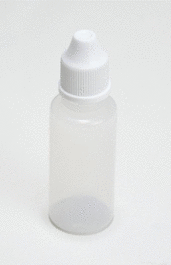 Dropper Bottle, Unassembled, LDPE, 15 mL