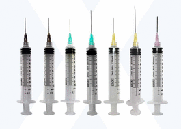 Exel Sterile 10 to 12 mL Luer Lock Syringe / Needle Combination, 20G x 1 in.