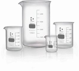 DWK Life Sciences (Wheaton) DURAN Low Form Beakers with Spout, 600 mL