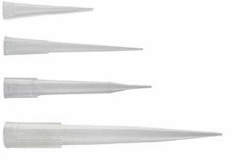 AdvanTip Pipet Tips, Low Retention, 10 uL, Racked, Pre-Sterilzed, 96 tips/rack