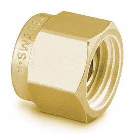 PerkinElmer Swagelok Brass Plug, 0.125 in.