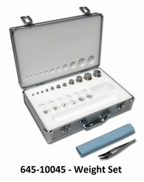 Accuris F1 Grade Calibration Weight Set, 1 mg to 200g