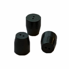 PerkinElmer 2-Hole Graphite/Vespel Capillary Column Ferrules - 0.0625 in Nut x 0.4 mm I.D.