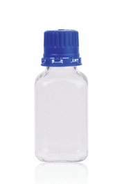DWK Life Sciences (Wheaton) Square Media Bottle, PC, 1000mL
